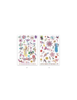 Djeco Tatouages Plume color -