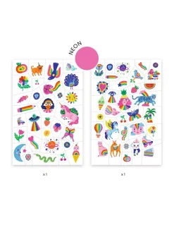Djeco Tatouages Rainbow - Discount