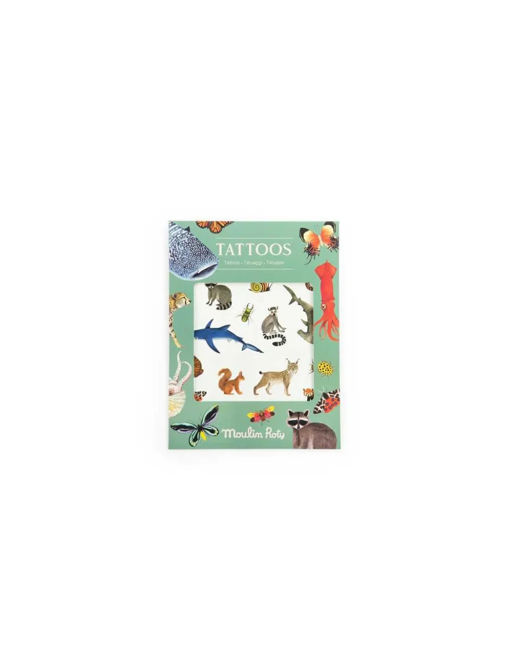 Moulin Roty Tatouages Tout autour du monde - Discount