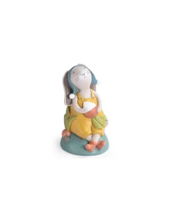 Moulin Roty Tirelire lapin Trois Petits Lapins - Best