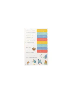Moulin Roty Toise carnet Puce & Pilou - New
