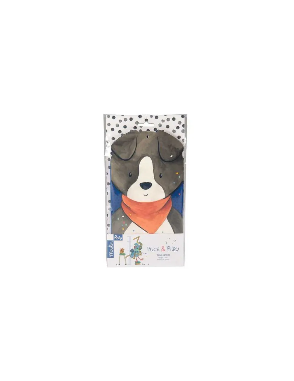 Moulin Roty Toise carnet Puce & Pilou - New