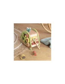 Moulin Roty Tortue d'activités Trois petits lapins - Outlet