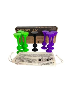 Tossit violet vert - Jeu de fléchettes ventouse Outlet