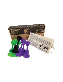 Tossit violet vert - Jeu de fléchettes ventouse Outlet
