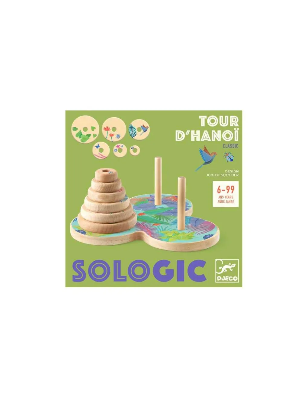 Djeco Tour d'Hanoï Sologic - Clearance