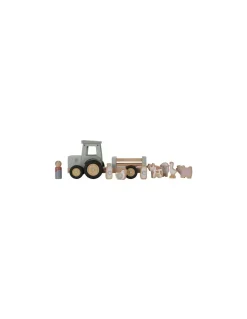 Little Dutch Tracteur avec remorque Little Farm - Discount