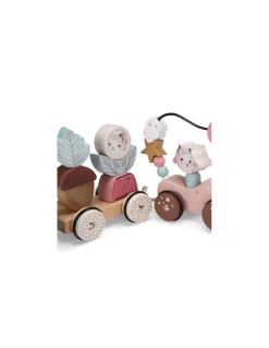 Moulin Roty Train d'activités à tirer Après la pluie - Hot