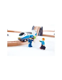 Hape Toys Train de passagers circuit en huit - Hape New