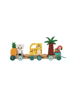 Janod Train tropical à tirer Tropik - Clearance