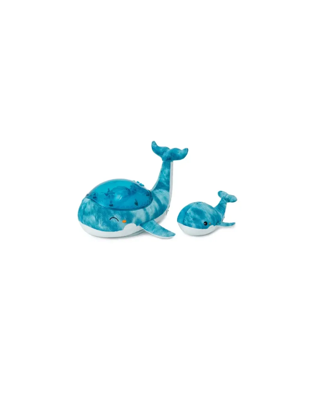 Cloud b Tranquil whale blue family Peluche musicale à projections - Discount