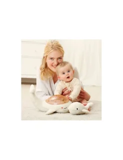 Cloud b Tranquil whale white family Peluche musicale à projections - Best