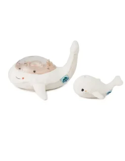 Cloud b Tranquil whale white family Peluche musicale à projections - Best