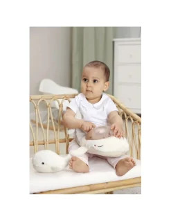 Cloud b Tranquil whale white family Peluche musicale à projections - Best