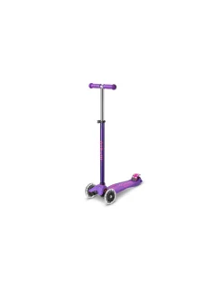 Micro Mobility Trottinette Maxi Micro Deluxe LED Violet - Sale