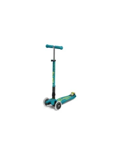 Micro Mobility Trottinette Maxi Micro Deluxe Pliable LED Vert - Sale