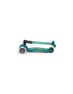 Micro Mobility Trottinette Maxi Micro Deluxe Pliable LED Vert - Sale