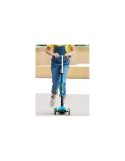 Micro Mobility Trottinette Maxi Micro Deluxe Pliable LED Vert - Sale