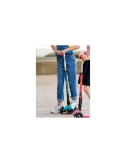 Micro Mobility Trottinette Maxi Micro Deluxe Pliable LED Vert - Sale