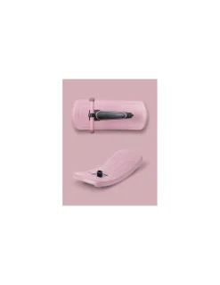 Micro Mobility Trottinette Mini Micro Deluxe Rock & Go Rose Poudré LED - New