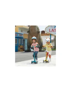Micro Mobility Trottinette Mini Micro Deluxe LED Aqua -