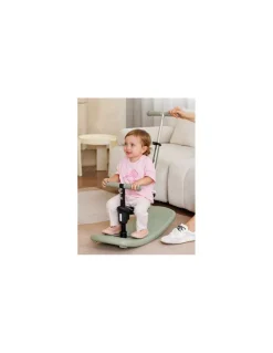 Micro Mobility Trottinette Mini Micro Deluxe Rock & Go vert sauge LED - Clearance
