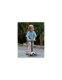 Micro Mobility Trottinette Mini Micro Deluxe Rock & Go vert sauge LED - Clearance