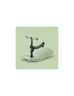 Micro Mobility Trottinette Mini Micro Deluxe Rock & Go vert sauge LED - Clearance