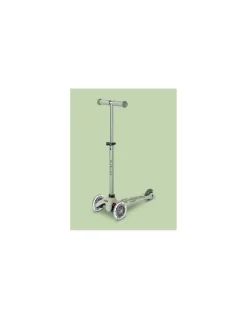 Micro Mobility Trottinette Mini Micro Deluxe Rock & Go vert sauge LED - Clearance