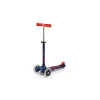 Micro Mobility Trottinette Mini Micro Deluxe LED Bleu marine et rouge - Sale