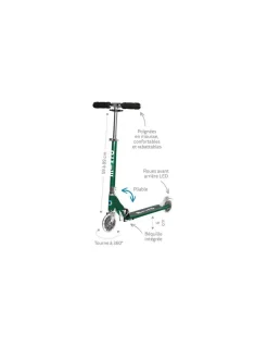 Micro Mobility Trottinette Sprite Led Néochrome - Best