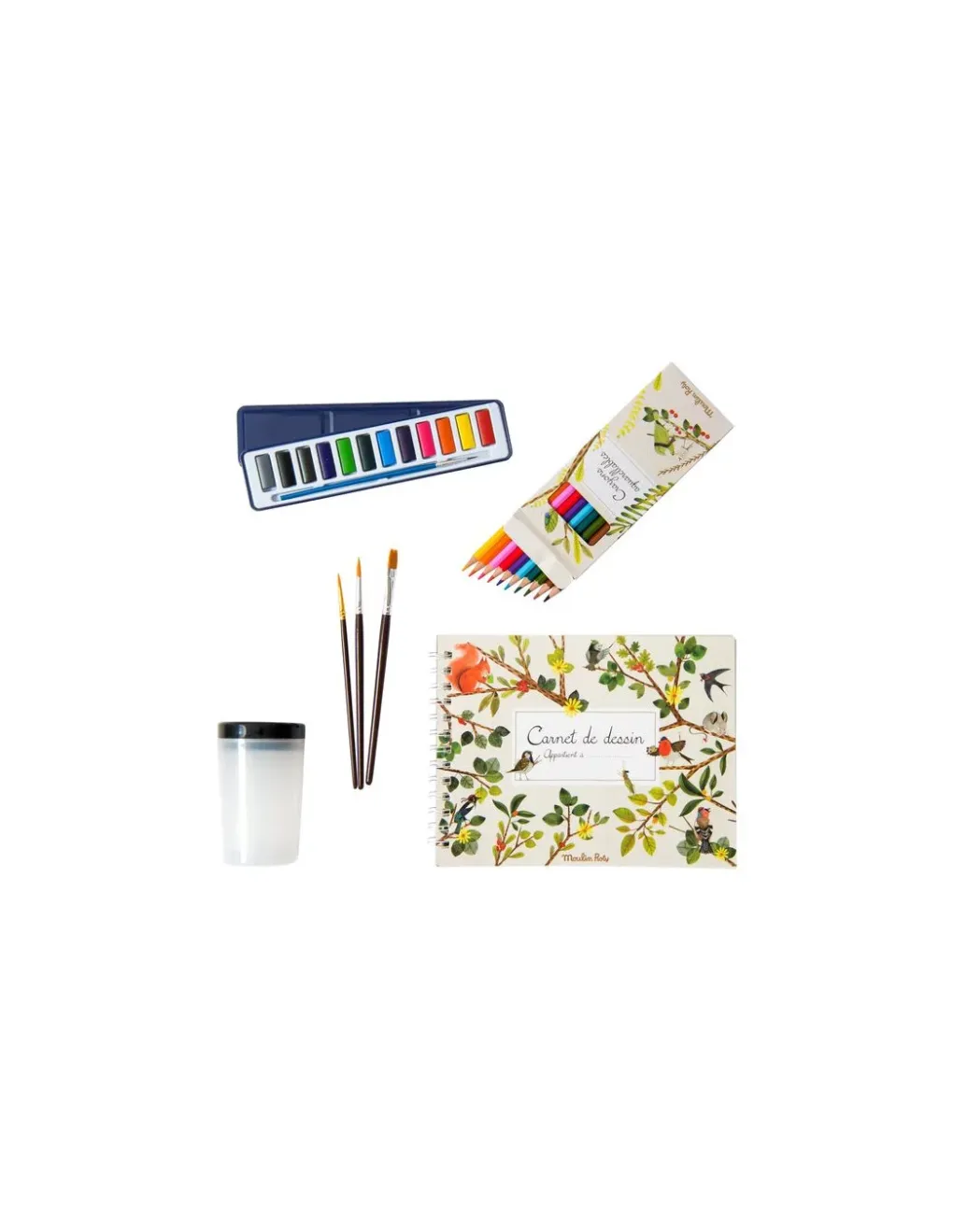 Moulin Roty Valise aquarelliste Le Jardin du Moulin - Best