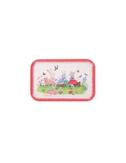 Moulin Roty Valise dinette thé métal La Grande Famille - Discount