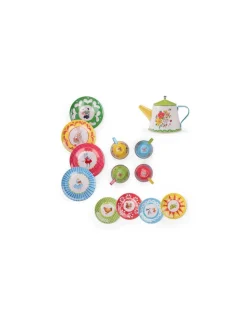 Moulin Roty Valise dinette thé métal La Grande Famille - Discount