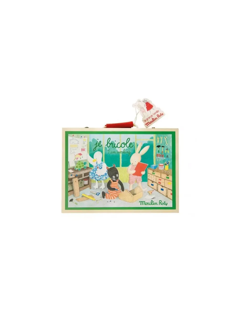Moulin Roty Valise je bricole La Grande Famille -