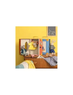 Moulin Roty Valise La petite armoire Nini La Grande Famille - Discount