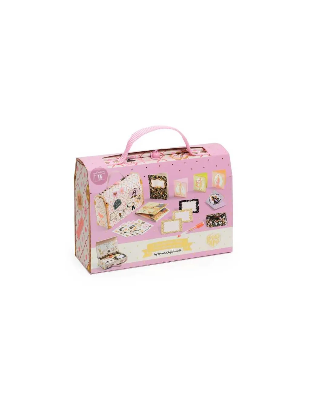 Lovely Paper by Djeco Valise papeterie Tinou - Djeco New