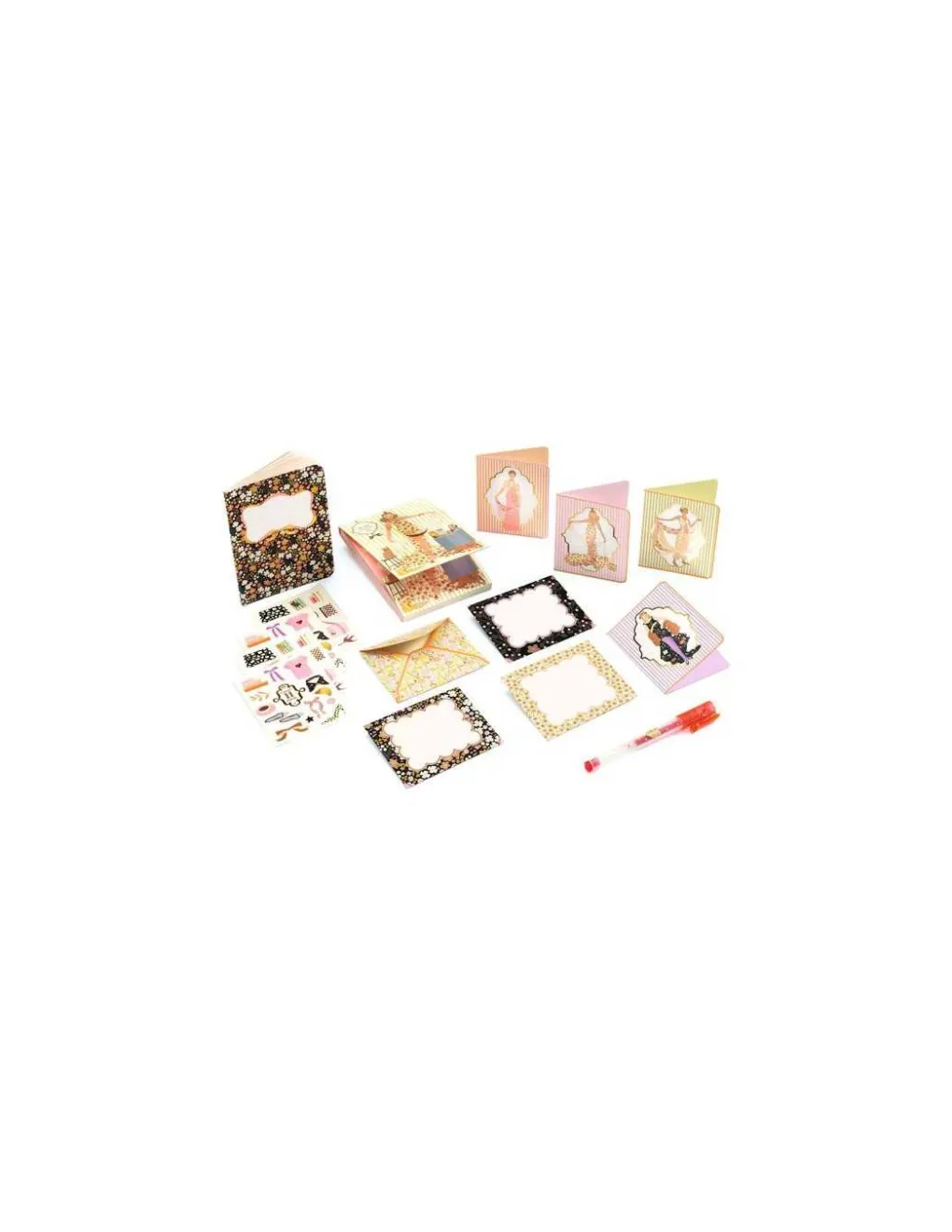 Lovely Paper by Djeco Valise papeterie Tinou - Djeco New