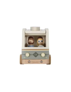 Little Dutch Van retro avec personnages en bois - Hot