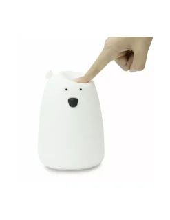 LittLe L Veilleuse Big ours blanc