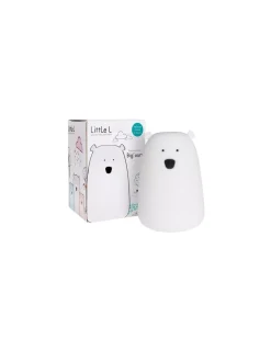 LittLe L Veilleuse Big ours blanc