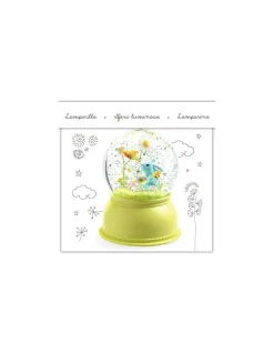 Little Big Room by Djeco Veilleuse boule à neige Lapin - Djeco New
