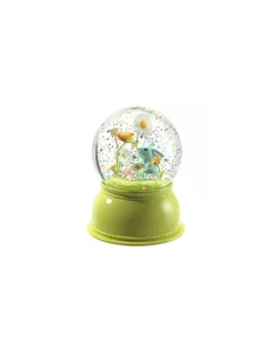 Little Big Room by Djeco Veilleuse boule à neige Lapin - Djeco New