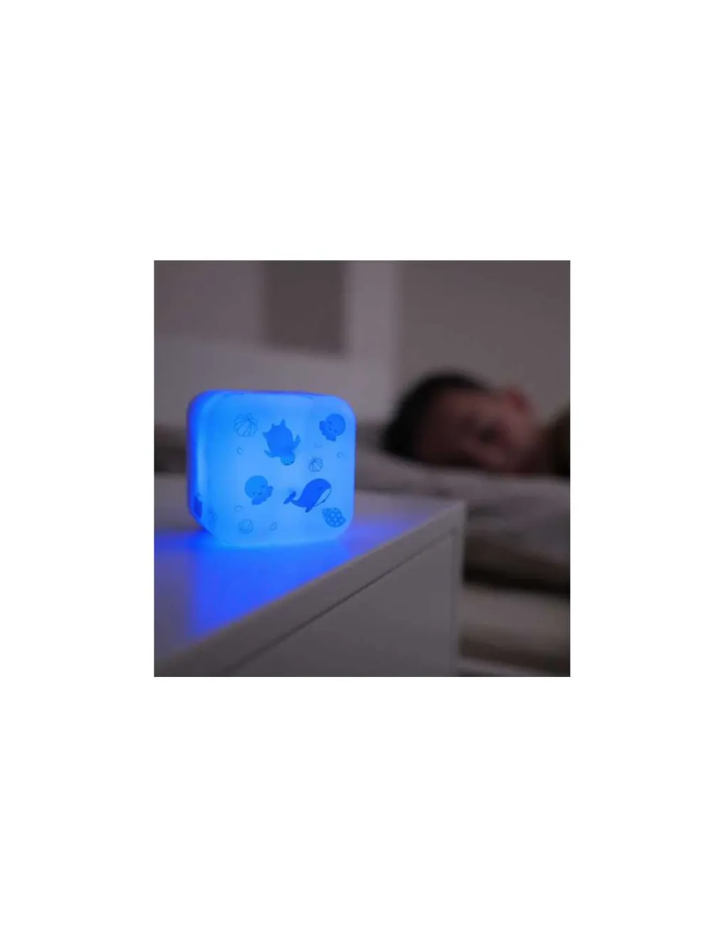 Cloud b Veilleuse Cube B Océan - Clearance