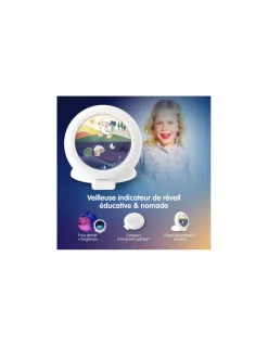 Pabobo Veilleuse indicatrice de réveil Kid'Sleep Globetrotter - Outlet