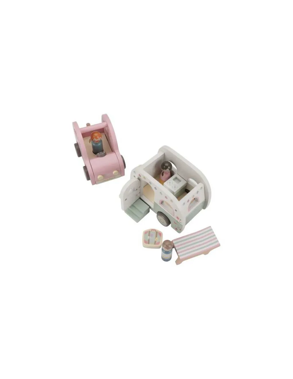 Little Dutch Voiture avec caravane - Outlet