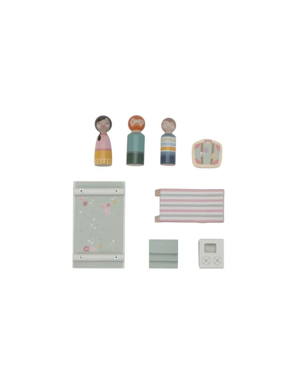 Little Dutch Voiture avec caravane - Outlet