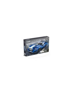 CaDA Bricks Voiture de course Bleu 325 pièces - CaDA New