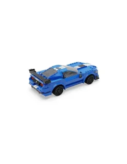 CaDA Bricks Voiture de course Bleu 325 pièces - CaDA New