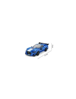 CaDA Bricks Voiture de course Bleu 325 pièces - CaDA New
